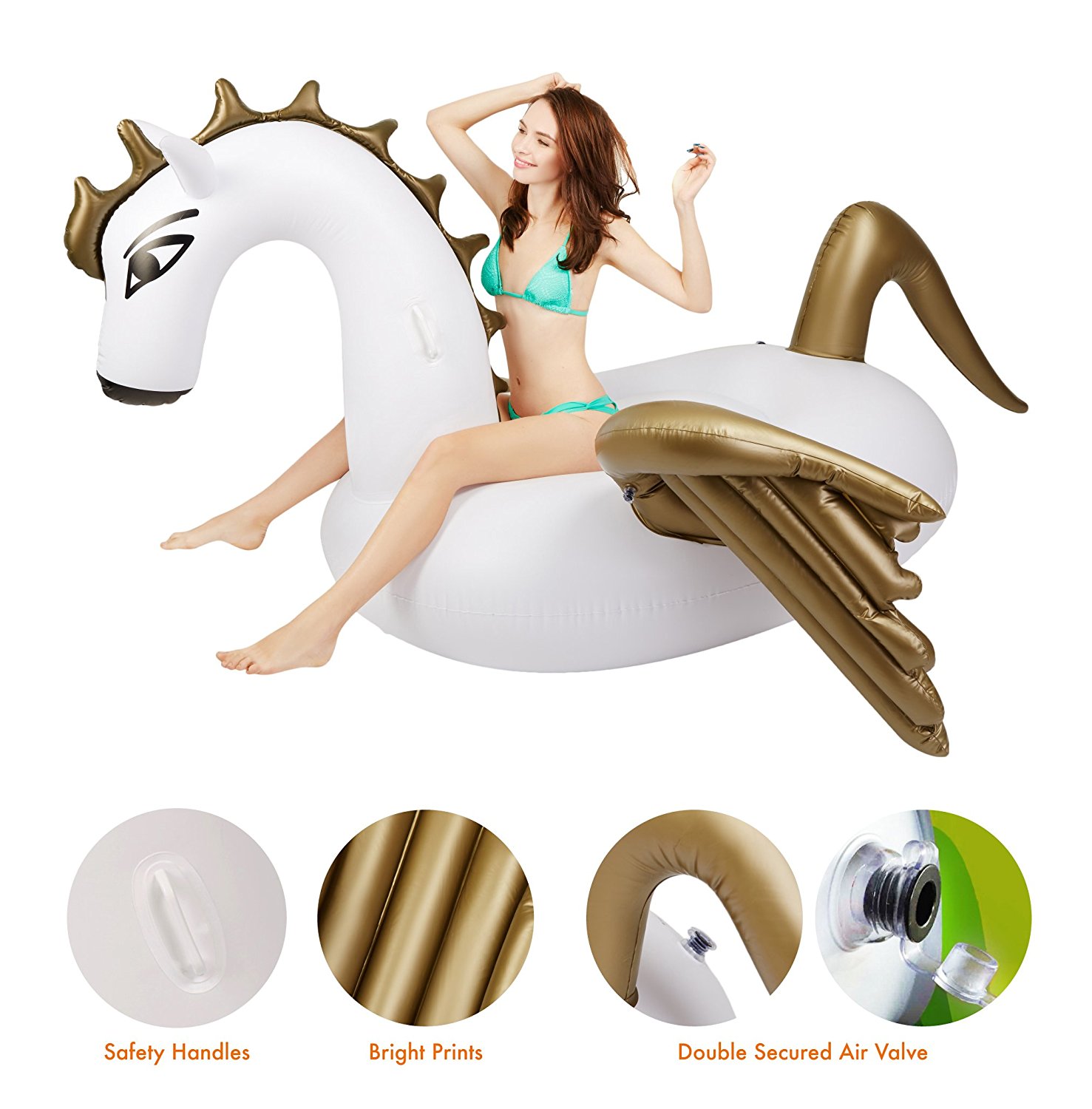 Inflatable Tianma floating row